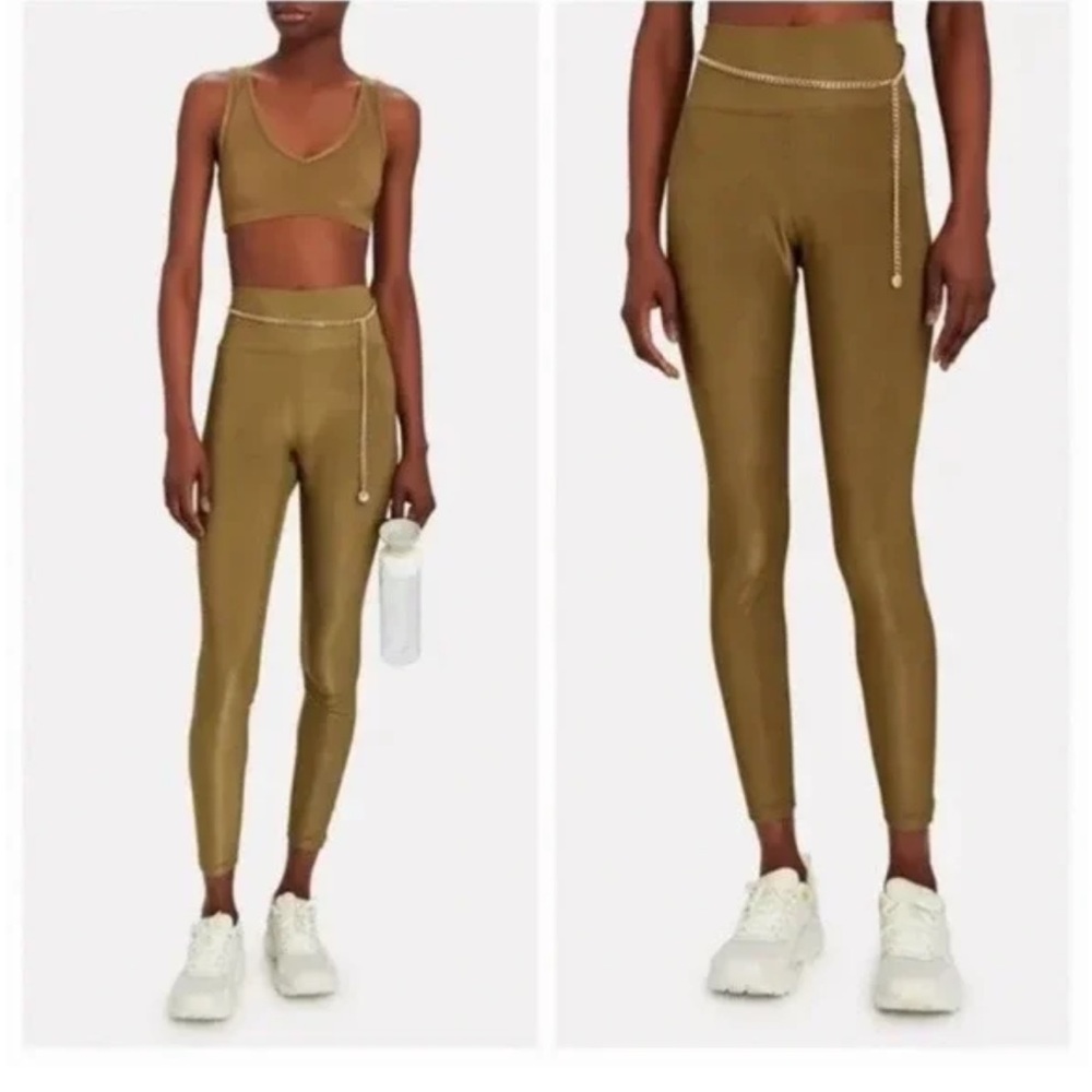 NWT weworewhat chain rib leggings size medium